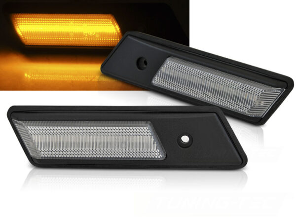 Blinklys Bmw E34 / E32 / E36 Chrome Led Seq – bilde 1 av 2