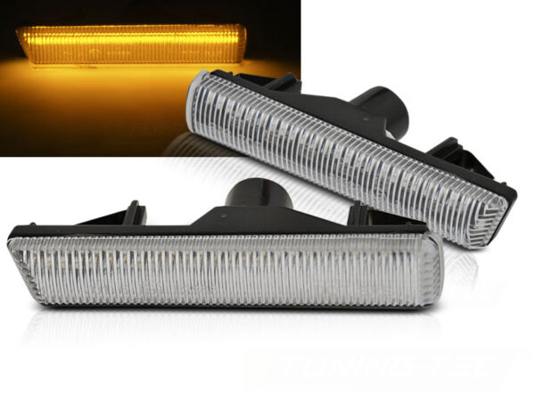 Blinklys Bmw E38 94-01 White Led Seq – bilde 1 av 2