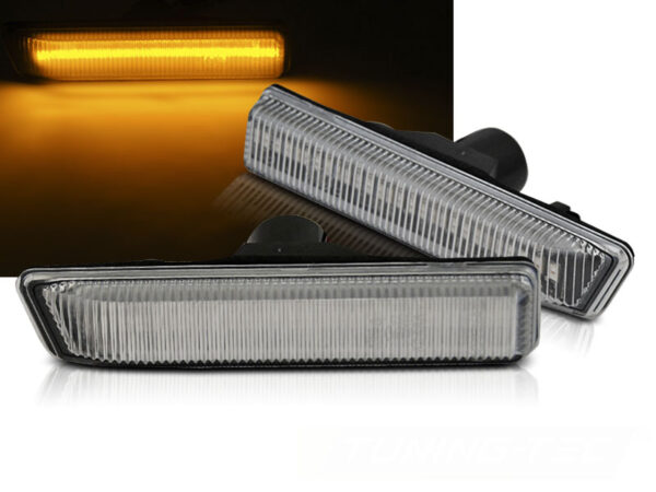 Blinklys Bmw X5 E53 99-06 White Led Seq – bilde 1 av 2