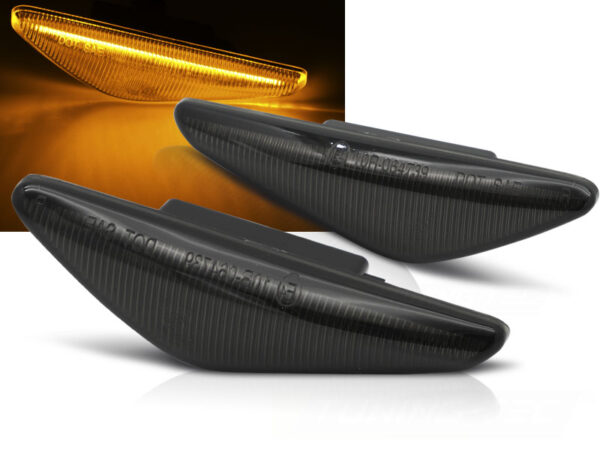 Blinklys Bmw E46 Coupe 03-06 Smoke Led Seq – bilde 1 av 2
