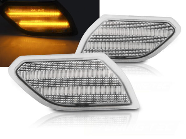 Blinklys Jeep Wrangler JL 18- Led Chrome – bilde 1 av 2