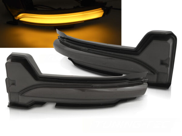 Blinklys Ford Focus MK4 18- Seq Led Smoke – bilde 1 av 2