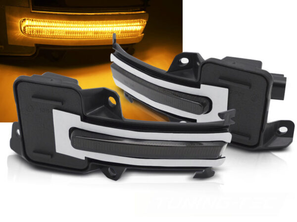 Speil Blinklys Honda Civic X 16-21 Smoke Led Seq – bilde 1 av 2