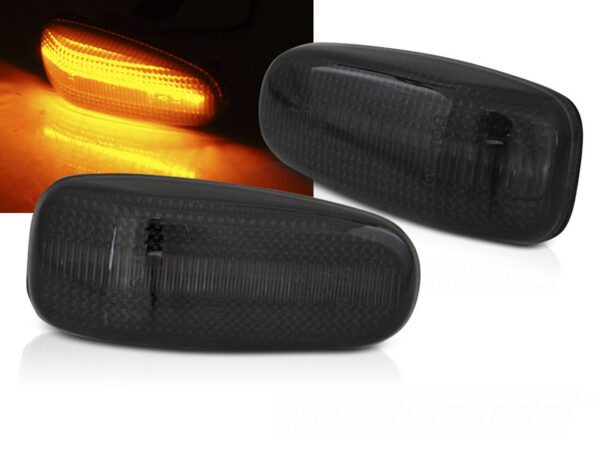 Blinklys Mercedes W124 / W210 / W202 / Slk / Clk / W208 Smoke Led – bilde 1 av 2