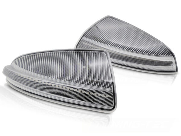 Blinklys I Speilet Mercedes Vito W204 W164 White Led Seq – bilde 2 av 2