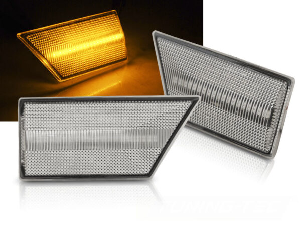 Blinklys Opel Signum Vectra C 02-08 White Led Seq – bilde 1 av 2