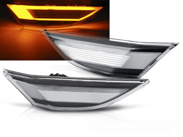 Blinklys Porsche 911 (991) Carrera 11-15 White Led Seq – bilde 1 av 2