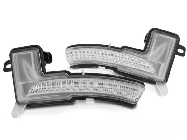 Blinklys I Speilet Renault Clio IV 16-19 White Led Seq – bilde 2 av 2