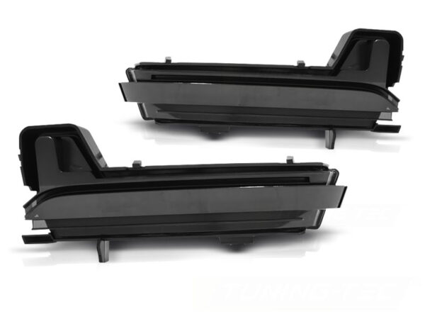 Speil Blinklys Skoda Kodiaq 16- / Karoq 17- Smoke Led Seq – bilde 2 av 2
