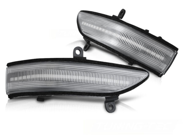 Blinklys I Speilet Forester / Outback / Legacy White Led Seq – bilde 2 av 2