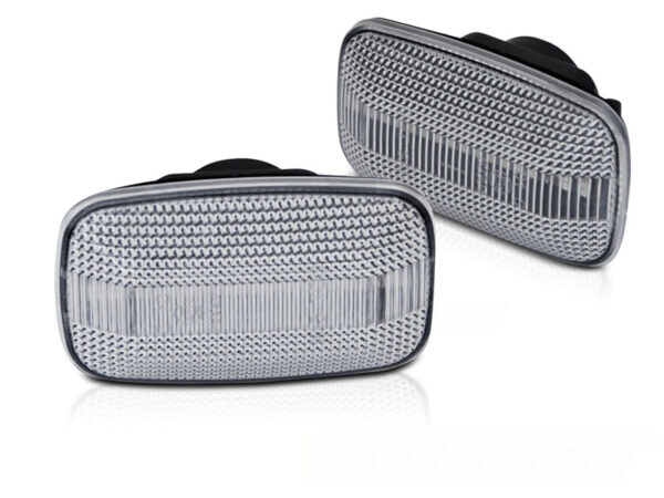 Blinklys Toyota Land Cruiser 70 80 90 100 White Led Seq – bilde 2 av 2