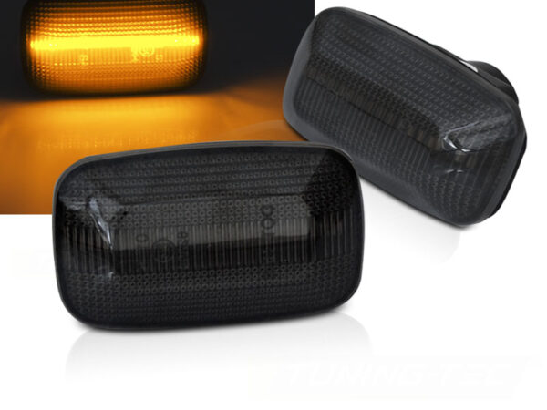 Blinklys Toyota Land Cruiser 70 80 90 100 Smoke Led Seq – bilde 1 av 2