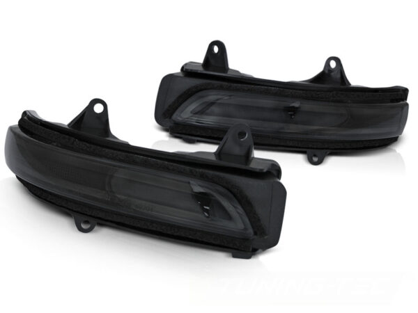 Speil Blinklys Toyota LAN Cruiser 150 09- Smoke Led Seq – bilde 2 av 2