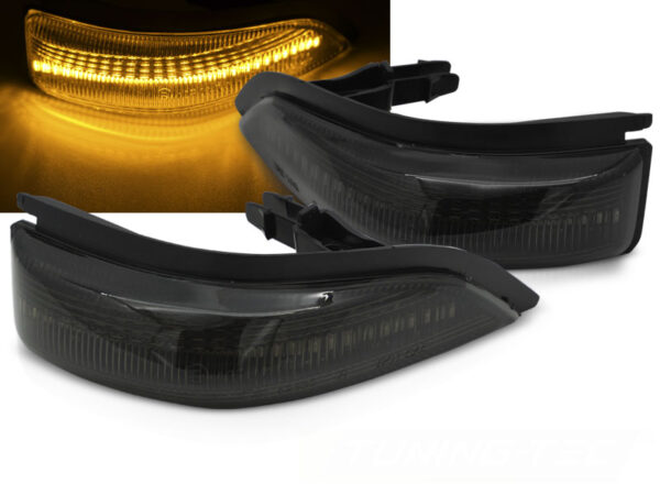 Speil BlinklysToyota Yaris III 11-19 Smoke Led – bilde 1 av 2