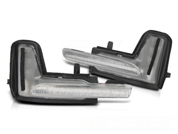 Blinklys I Speilet Volvo XC90 MK II 14-20 White Led – bilde 2 av 2