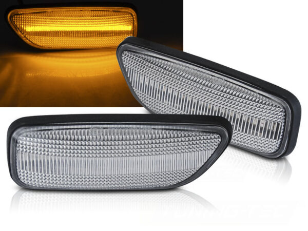 Blinklys Volvo S60 S80 V70 XC90 White Led – bilde 1 av 2
