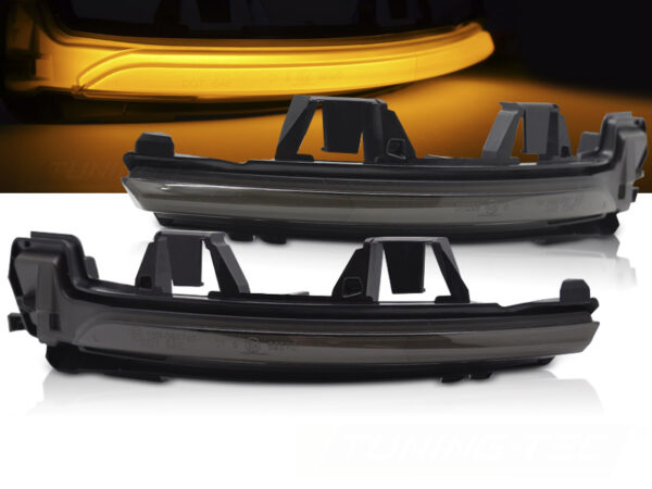 Speil Blinklys Volvo S90 V90 V60 XC40 Smoke Led – bilde 1 av 2