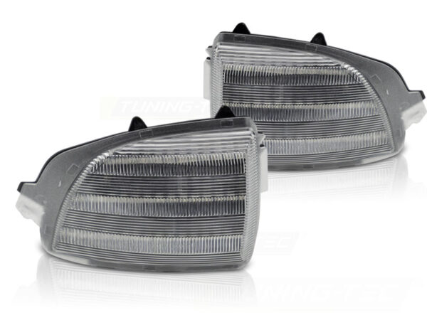 Blinklys I Speilet Volvo XC70 XC90 06-14 White Led – bilde 2 av 2