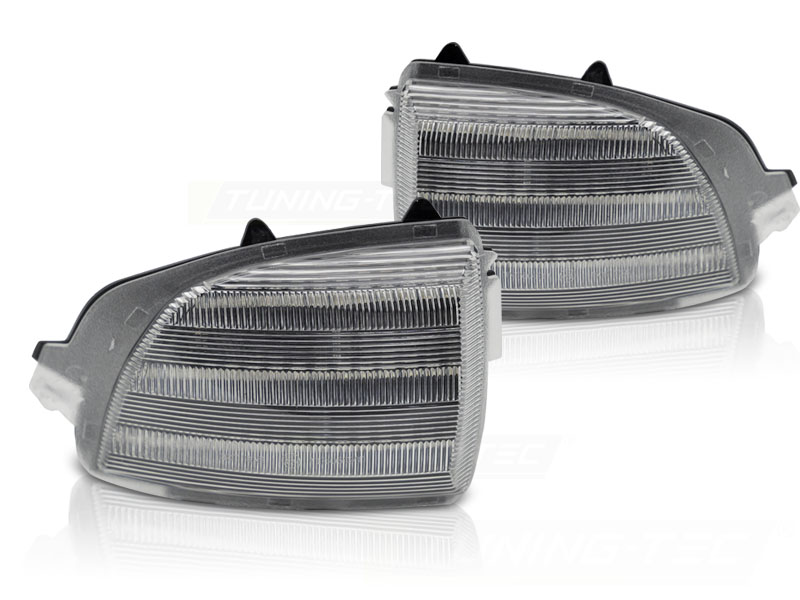 Blinklys I Speilet Volvo XC70 XC90 06-14 White Led - Bilde 2