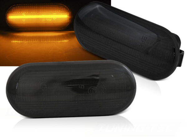 Blinklys VW Golf 4 / Bora 95- / Golf 3 95- / Ibiza 95 -99 / Toledo Smoke Led Seq – bilde 1 av 2