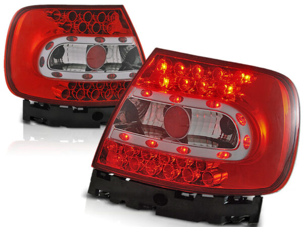 Baklykter Audi A4 B5 11.94-10.00 Sedan LED Rød/Hvit – bilde 2 av 2