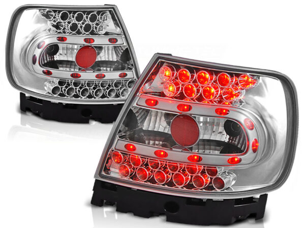 Baklykter Audi A4 B5 11.94-09.00 Sedan LED Krom