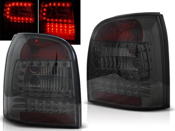 Baklykter Audi A4 94-01 Avant LED Røykfarget – bilde 1 av 2