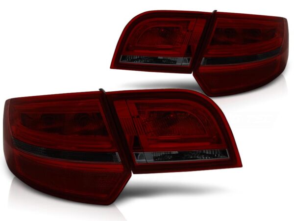 Baklykter Audi A3 8P 04-08 Sportback LED Rød/Røykfarget – bilde 2 av 2