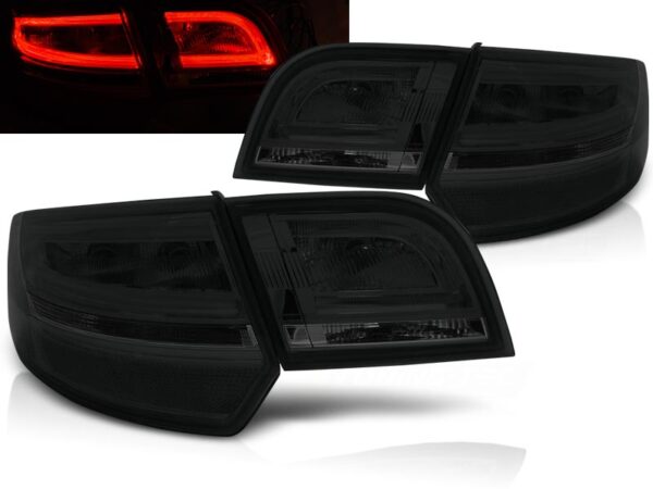 Baklykter Audi A3 8P 04-08 Sportback LED Røykfarget – bilde 1 av 2