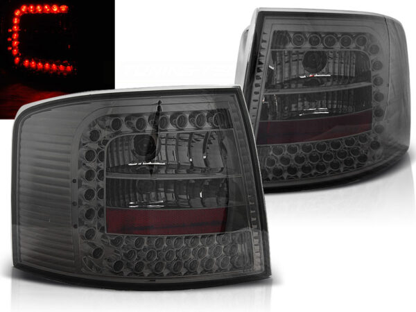 Baklykter Audi A6 05.97-05.04 Avant LED Røykfarget – bilde 1 av 2