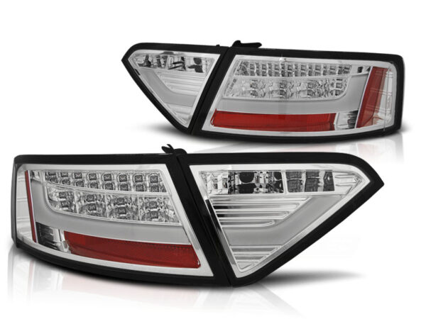 Baklykter Audi A5 07-06.11 Coupé, Cabrio, Sportback LED Bar Krom – for original LED – bilde 2 av 2