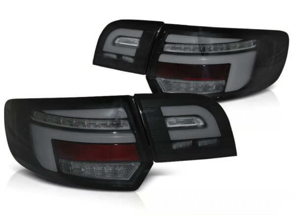 Baklykter Audi A3 8P 5D 08-12 5D Sportback LED Bar SEQ Svart – bilde 2 av 2