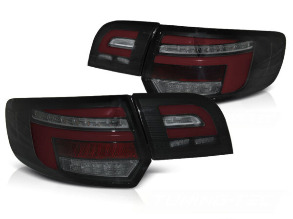 Baklykter Audi A3 8P 5D 08-12 5D Sportback LED Bar SEQ Svart – bilde 2 av 2