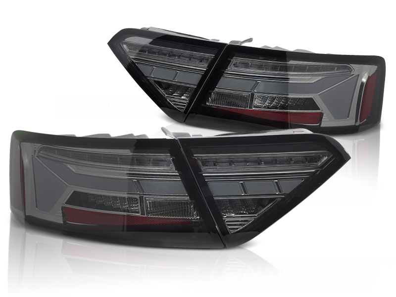Baklykter Audi A5 11-16 Coupé, Cabrio, Sportback LED Bar SEQ Røykfarget – for original LED - Bilde 2