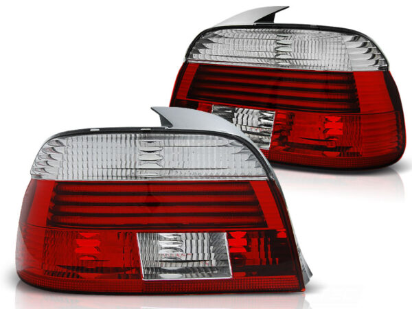 Baklykter BMW E39 00-03 Sedan LED Rød/Hvit – bilde 2 av 2