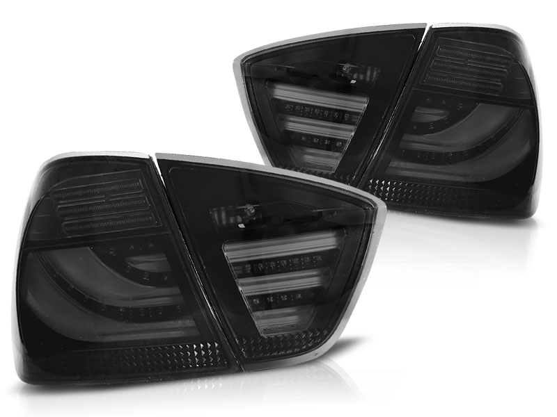 Baklykter Bmw E90 03.05-08.08 Led Bar Smoke Black - Bilde 2
