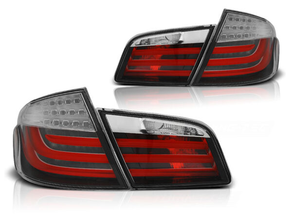 Baklykter WHIE BMW F10 10-07.13 Sedan LED Bar Rød – bilde 2 av 2