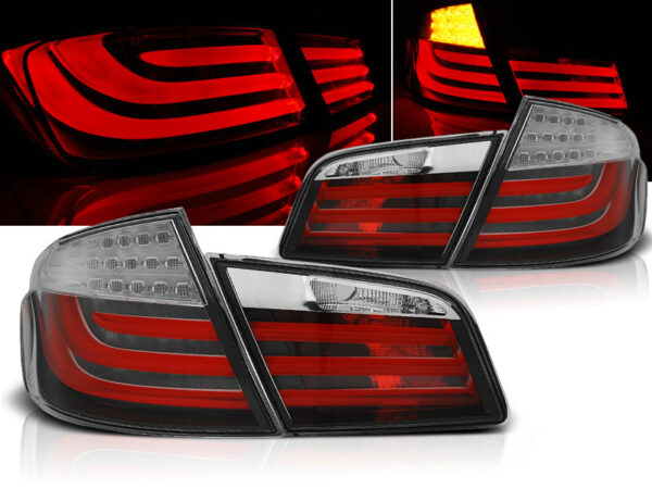 Baklykter WHIE BMW F10 10-07.13 Sedan LED Bar Rød – bilde 1 av 2