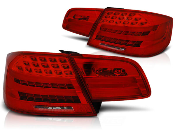Baklykter WHIE BMW E92 09.06-03.10 Coupé LED Bar Rød – bilde 2 av 2