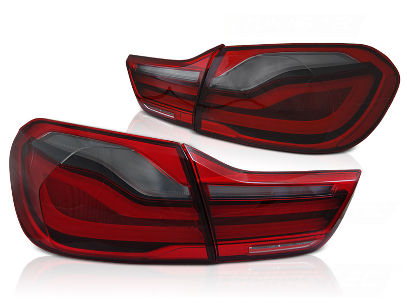 Baklykter Bmw 4 Serie 13-16 Red Smoke Led - Bilde 2