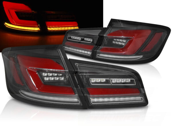 Baklykter BMW F10 10-16 Sedan F10 LED Bar SEQ Svart – bilde 1 av 2
