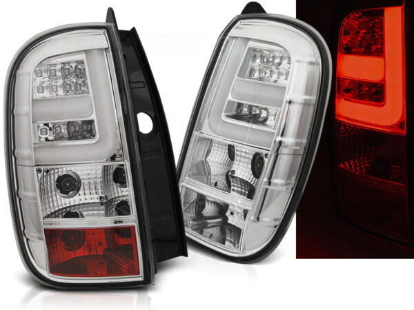 Baklykter Dacia DUSTER 04.10- LED Bar Krom – bilde 1 av 2