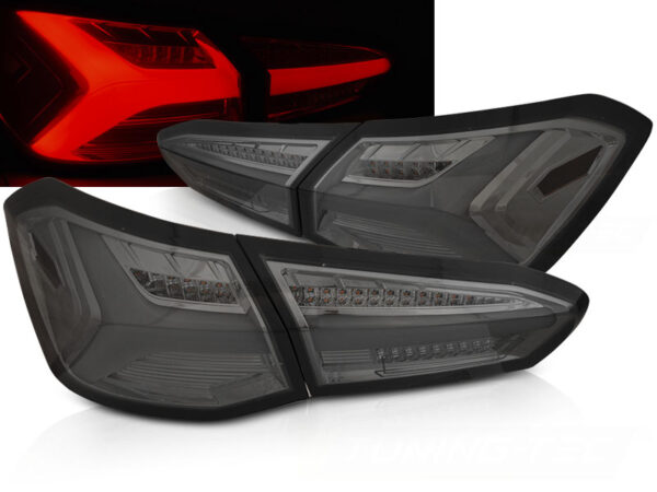Baklykter Ford Focus 4 18-21 Hatchback LED Bar SEQ Røykfarget – bilde 1 av 2