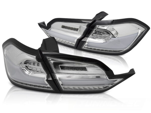 Baklykter Ford Fiesta MK8 17-21 Hatchback LED Bar SEQ Krom – bilde 2 av 2