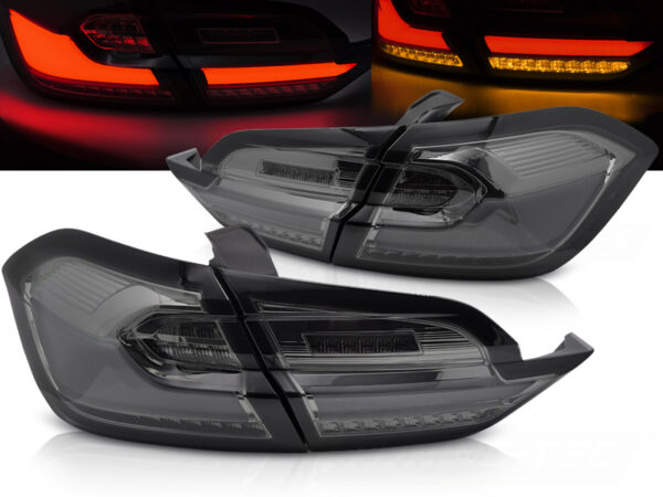 Baklykter Ford Fiesta MK8 17-21 Hatchback LED Bar SEQ Røykfarget – bilde 1 av 2