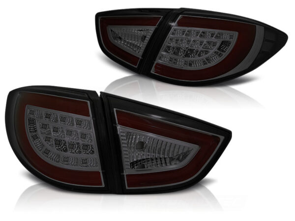 Baklykter Hyundai IX35 09-09-.13 LED Bar Røykfarget – bilde 2 av 2
