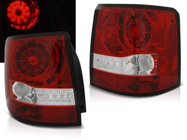 Baklykter Land Rover RANGE ROVER SPORT 05-09 LED Rød/Hvit – bilde 1 av 2
