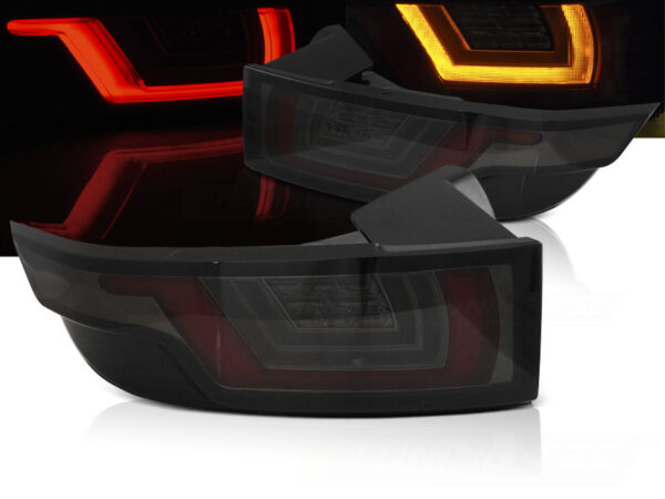 Baklykter Land Rover RANGE ROVER EVOQUE 11-18 LED Bar SEQ Svart/Rød/Røykfarget – bilde 1 av 2