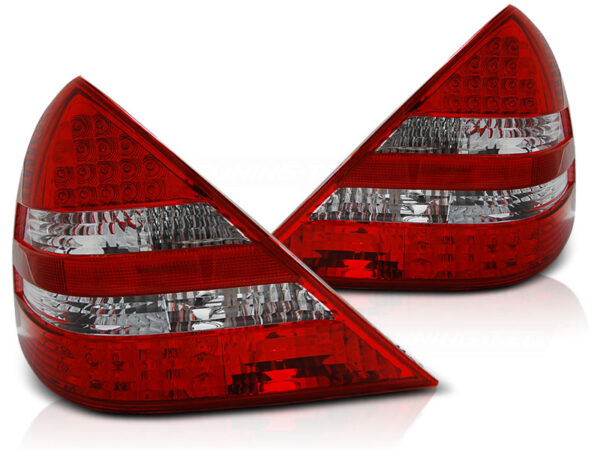 Baklykter Mercedes R170 SLK 04.96-04 LED Rød/Hvit – bilde 2 av 2