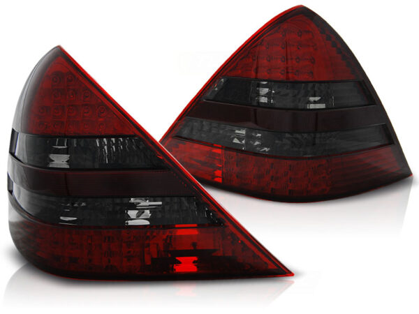 Baklykter Mercedes R170 SLK 04.96-04 LED Rød/Røykfarget – bilde 2 av 2